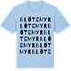 Blue Soul t-shirt med Blötemyr ordlek t-shirt