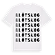 Blötskog ordlek t-shirt