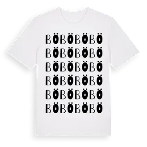 Bö ordlek t-shirt – ekologisk bomull t-shirt från Pinshirt