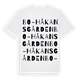 Bo-Håkansgården ordlek t-shirt