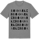 Mid Heather Gray t-shirt med Boamarken ordlek t-shirt