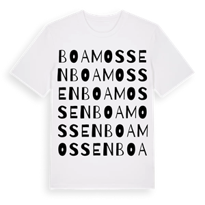 Boamossen ordlek t-shirt – ekologisk bomull t-shirt från Pinshirt