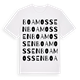 Boamossen ordlek t-shirt
