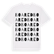 Boared ordlek t-shirt