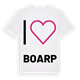 Jag älskar Boarp t-shirt stort tryck