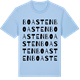 Blue Soul t-shirt med Boasten ordlek t-shirt