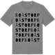 Mid Heather Gray t-shirt med Boåstorp ordlek t-shirt