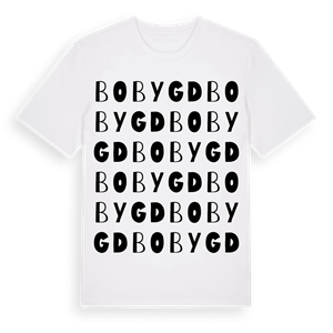 Bobygd ordlek t-shirt – ekologisk bomull t-shirt från Pinshirt