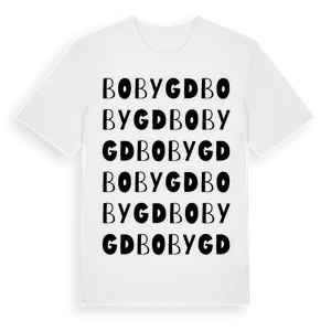 Bobygd ordlek t-shirt – ekologisk bomull t-shirt från Pinshirt