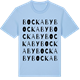 Blue Soul t-shirt med Bockaby ordlek t-shirt