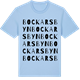 Blue Soul t-shirt med Bockarsbyn ordlek t-shirt