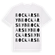 Bockarsbyn ordlek t-shirt