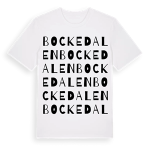 Bockedalen ordlek t-shirt – ekologisk bomull t-shirt från Pinshirt