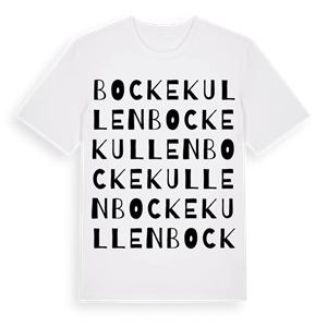 Bockekullen ordlek t-shirt – ekologisk bomull t-shirt från Pinshirt