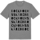 Mid Heather Gray t-shirt med Bockholmsskären ordlek t-shirt