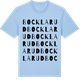 Blue Soul t-shirt med Bocklarud ordlek t-shirt