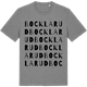 Mid Heather Gray t-shirt med Bocklarud ordlek t-shirt