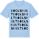 Blue Soul t-shirt med Bockshult ordlek t-shirt