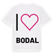 Jag älskar Bodal t-shirt stort tryck