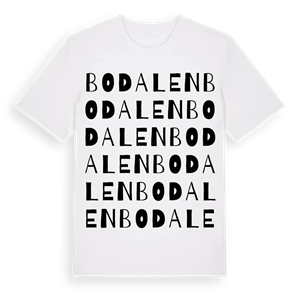 Bodalen ordlek t-shirt – ekologisk bomull t-shirt från Pinshirt
