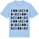 Blue Soul t-shirt med Bodane ordlek t-shirt
