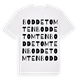Boddetomten ordlek t-shirt