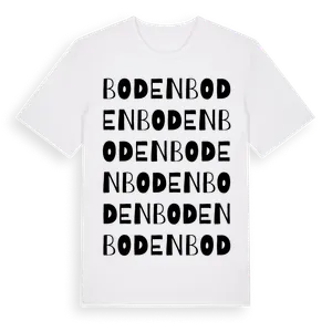 Boden ordlek t-shirt – ekologisk bomull t-shirt från Pinshirt