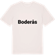 Vintage White t-shirt med Boderås fetstil t-shirt