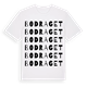 Bodraget ordlek t-shirt