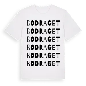 Bodraget ordlek t-shirt – ekologisk bomull t-shirt från Pinshirt
