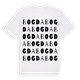 Bogda ordlek t-shirt