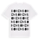 Bohem ordlek t-shirt