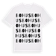 White t-shirt med Bohus ordlek t-shirt