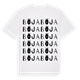 Böja ordlek t-shirt