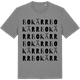 Mid Heather Gray t-shirt med Bokärr ordlek t-shirt