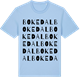 Blue Soul t-shirt med Bokedal ordlek t-shirt