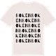 Vintage White t-shirt med Boken ordlek t-shirt