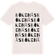 Vintage White t-shirt med Bökenäs ordlek t-shirt