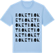 Blue Soul t-shirt med Boket ordlek t-shirt