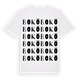 Bokö ordlek t-shirt