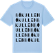 Blue Soul t-shirt med Bökullen ordlek t-shirt