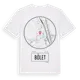White t-shirt med Bölet t-shirt