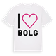 Jag älskar Bolg t-shirt stort tryck