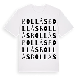 Bollås ordlek t-shirt – ekologisk bomull t-shirt från Pinshirt