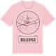 Pink Cotton t-shirt med Bollebygd t-shirt