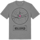 Mid Heather Gray t-shirt med Bollebygd t-shirt