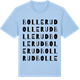 Blue Soul t-shirt med Bollerud ordlek t-shirt