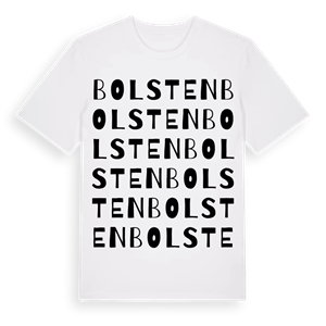 Bolsten ordlek t-shirt – ekologisk bomull t-shirt från Pinshirt