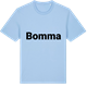 Blue Soul t-shirt med Bomma fetstil t-shirt
