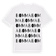 Bomma ordlek t-shirt